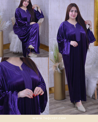 Gandoura Caftan "Éclat de Mobra" - Collection Ramadan 2026