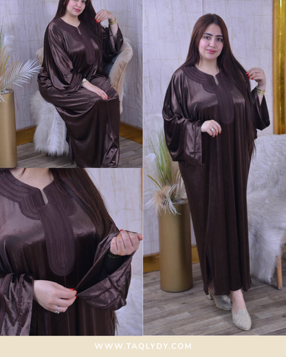 Gandoura Caftan "Éclat de Mobra" - Collection Ramadan 2026