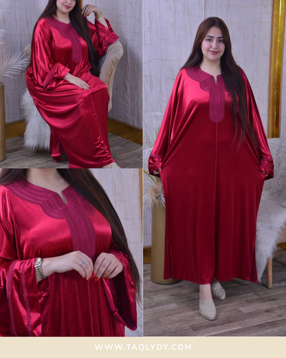 Gandoura Caftan "Éclat de Mobra" - Collection Ramadan 2026