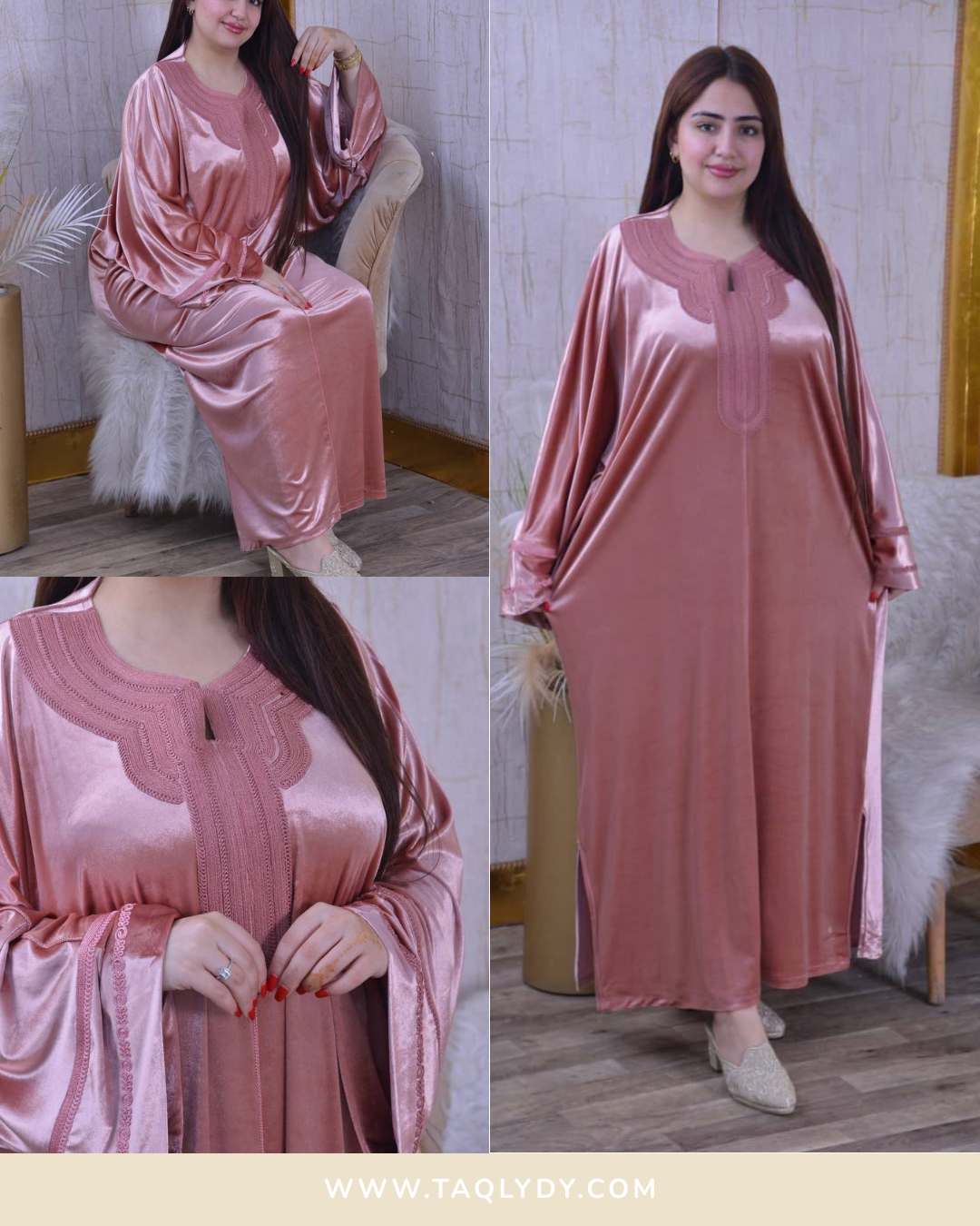Gandoura Caftan "Éclat de Mobra" - Collection Ramadan 2026