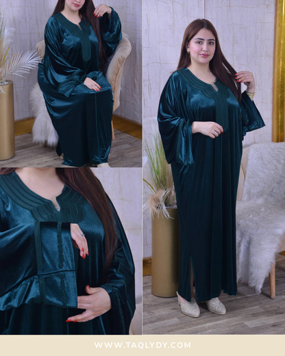 Gandoura Caftan "Éclat de Mobra" - Collection Ramadan 2026
