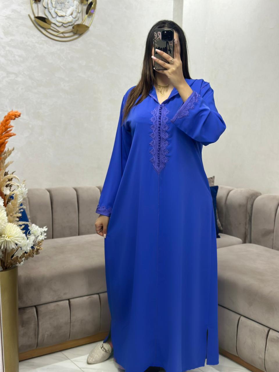 Djellaba "L'Élégante" - Édition Prestige