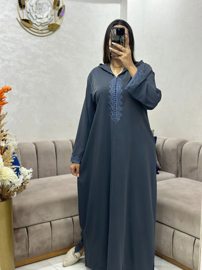 Djellaba "L'Élégante" - Édition Prestige