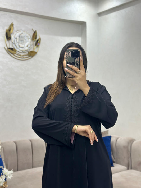 Djellaba "L'Élégante" - Édition Prestige